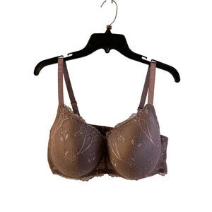 Pure Beauty Renee Rafe 44DD Brown lace 3 Hooks  rn#72409